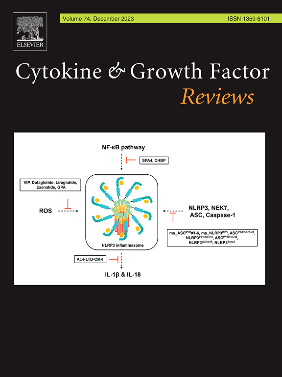 Go to journal home page - Cytokine & Growth Factor Reviews